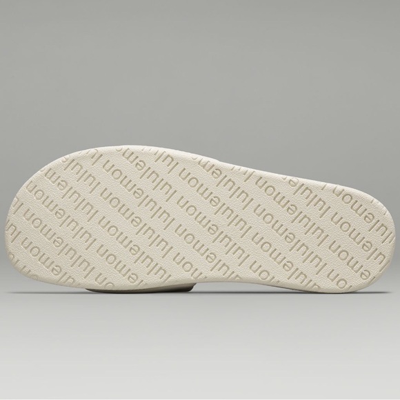 Lululemon Men’s RestFeel Slides in Light Ivory Size 10 - Picture 4 of 12